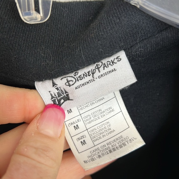 WDW Mickey Mouse Black Moto Jacket- M - Picture 6 of 9